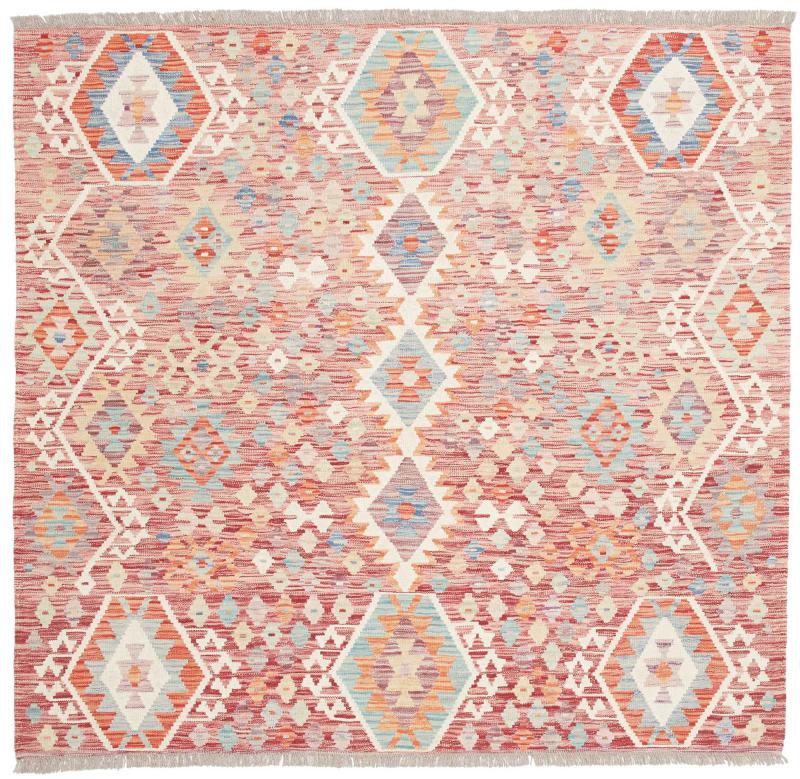 Afghanischer Teppich Kelim Afghan 151x158 151x158, Perserteppich Handgewebt