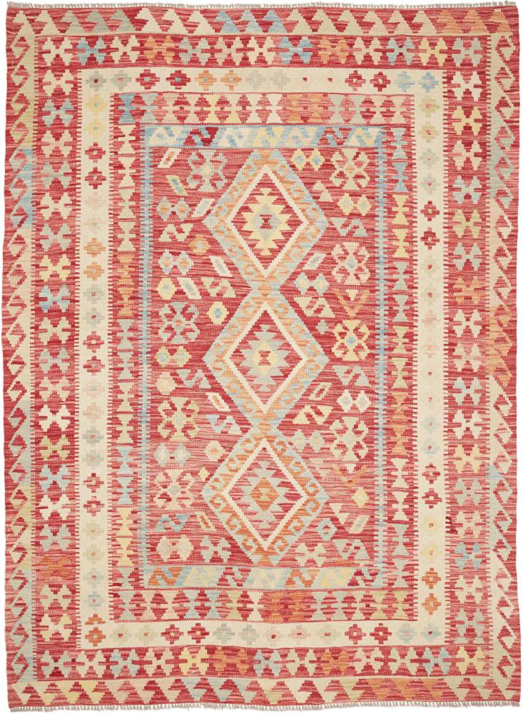 Afghanischer Teppich Kelim Afghan 229x172 229x172, Perserteppich Handgewebt