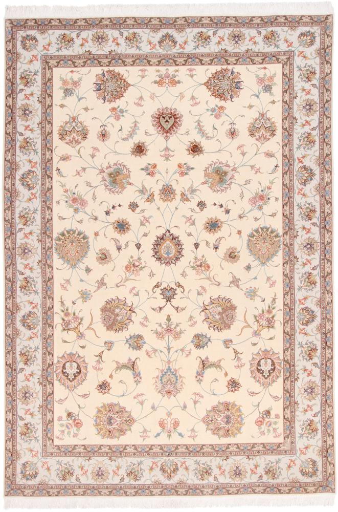 Tappeto persiano Tabriz 60Raj Faraji 306x206 306x206, Tappeto persiano Annodato a mano