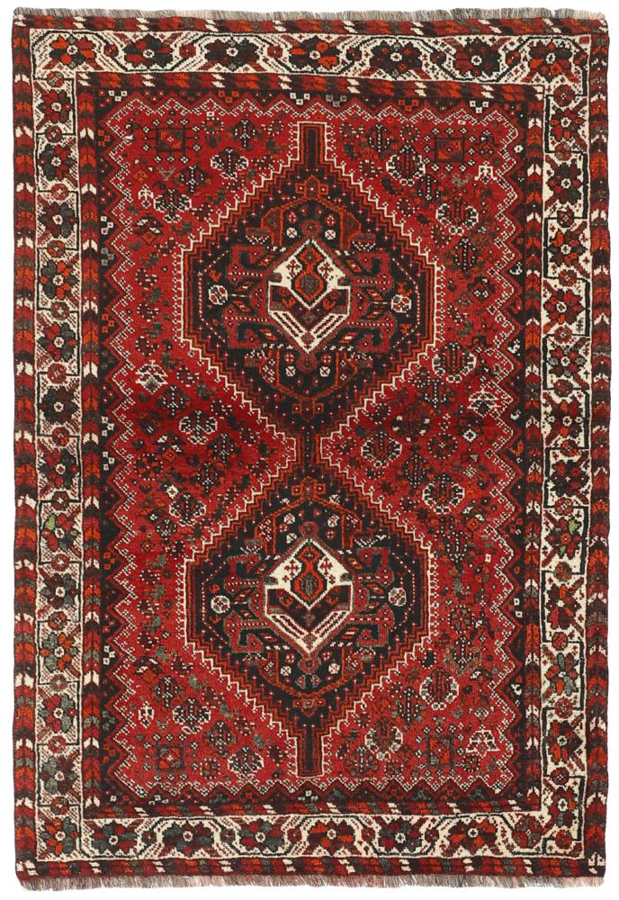 Persian rug Shiraz 5'8"x3'10" 5'8"x3'10", Persian rug Hand-knotted