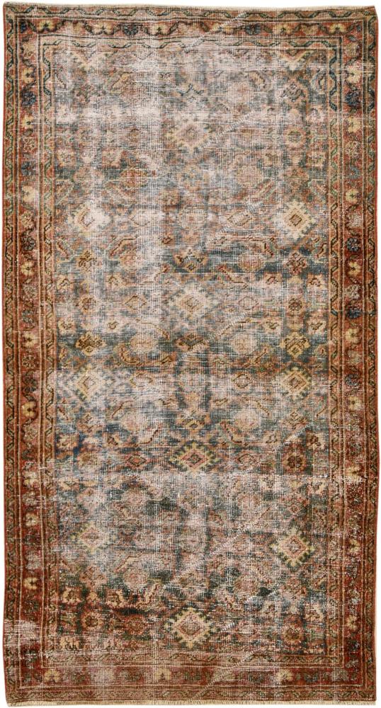 Alfombra persa Vintage 208x115 208x115, Alfombra persa Anudado a mano