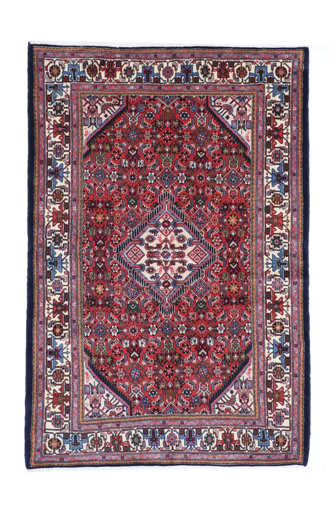 Perzsa szőnyeg Hamadan 199x136 199x136, Perzsa szőnyeg Kézzel csomózott
