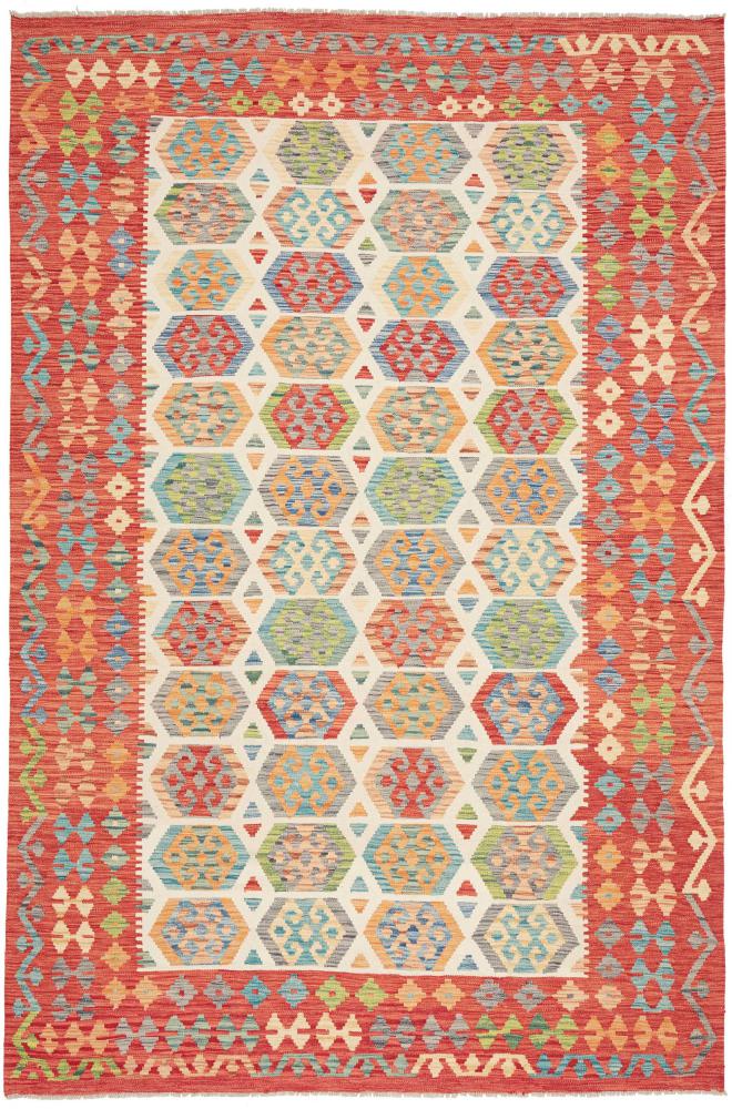Tapis afghan Kilim Afghan 309x201 309x201, Tapis persan Tissé à la main