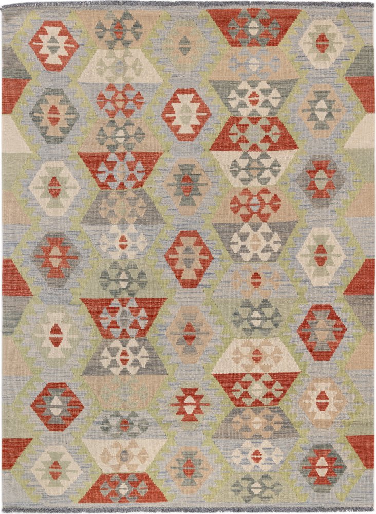 Afgán szőnyeg Kilim Afgán 182x134 182x134, Perzsa szőnyeg Kézzel szőtt