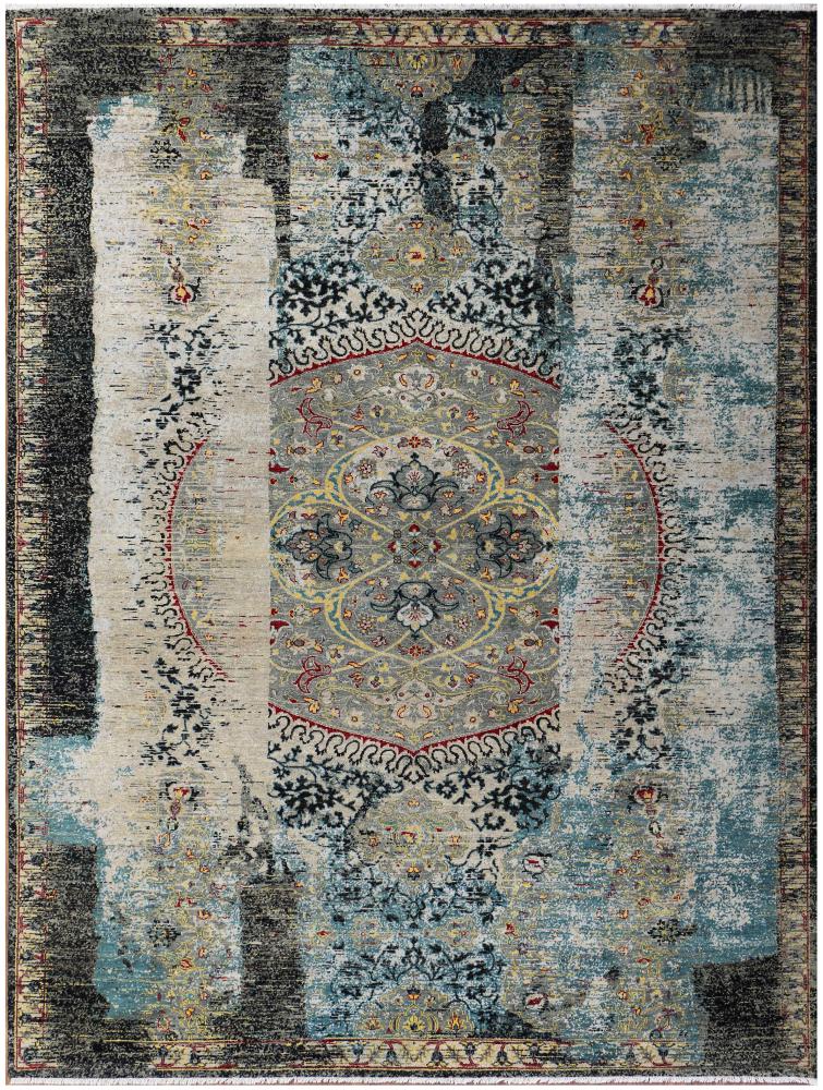 Indischer Teppich Sadraa 243x304 243x304, Perserteppich Handgeknüpft