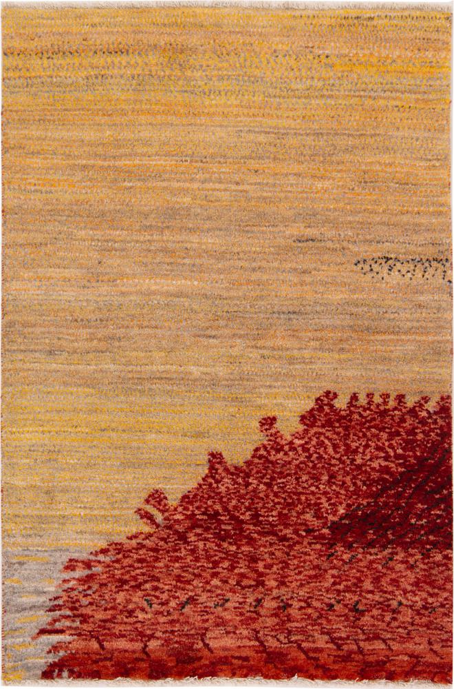 Persian Rug Persian Gabbeh Nomad 139x93 139x93, Persian Rug Knotted by hand