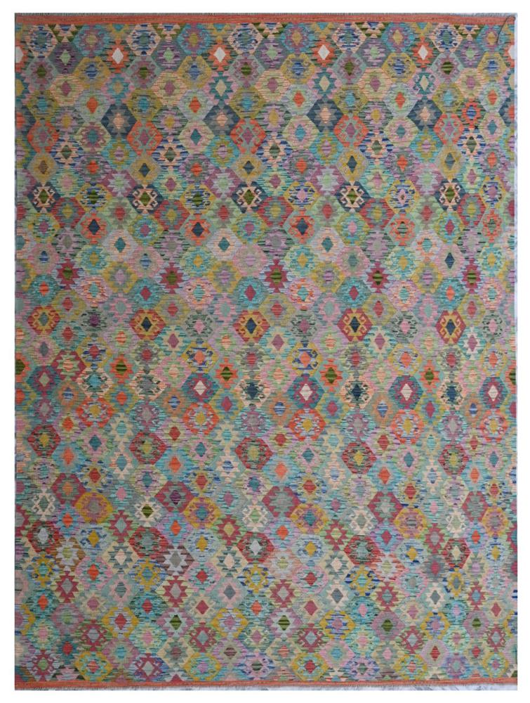 Dywan afgański Kilim Afghan 403x303 403x303, Dywan perski Ręcznie tkane