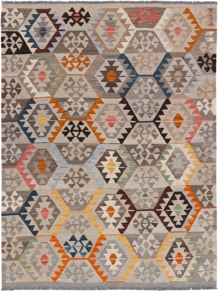 Afghan rug Kilim Afghan 6'5"x4'11" 6'5"x4'11", Persian rug Handwoven