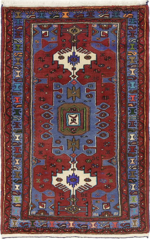 Alfombra persa Hamadan 150x95 150x95, Alfombra persa Anudado a mano