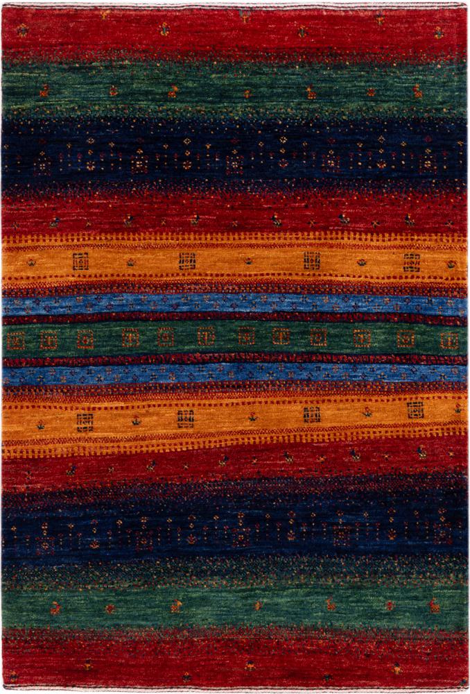 Persian rug Persian Gabbeh Loribaft Essence 116x79 116x79, Persian rug Hand-knotted