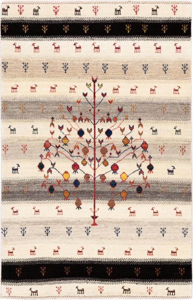 Perzisch tapijt Perzisch Gabbeh Loribaft Nowbaft 151x101 151x101, Perzisch tapijt Handgeknoopte