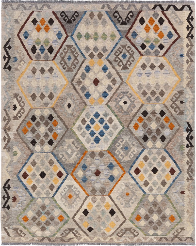 Afghan rug Kilim Afghan 6'7"x5'4" 6'7"x5'4", Persian rug Handwoven