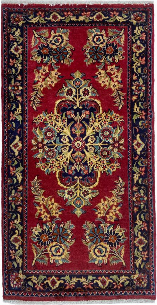 Persisk tæppe Sarough 122x66 122x66, Persisk tæppe Knyttet i hånden