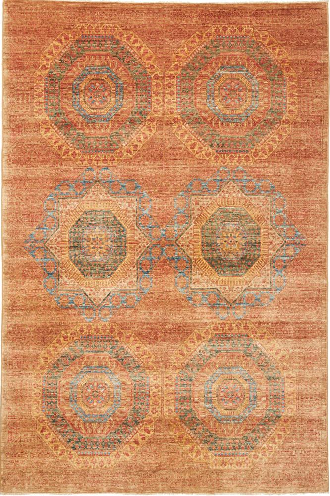 Pakistaans tapijt Mamluk 219x142 219x142, Perzisch tapijt Handgeknoopte