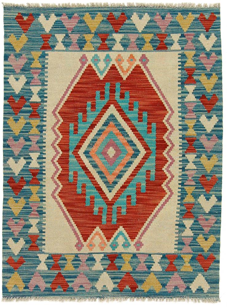 Tapete afegão Kilim Afegão 116x86 116x86, Tapete persa Tecido à mão