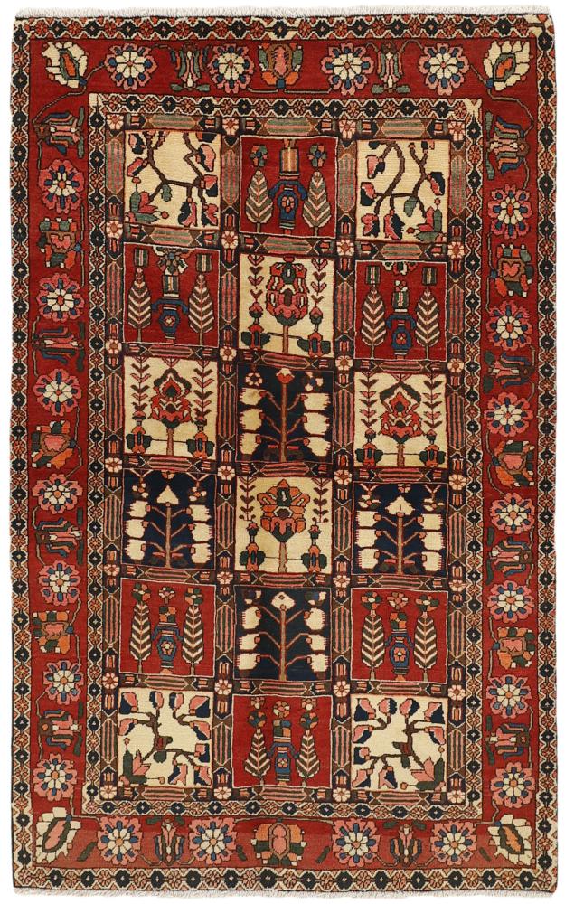 Persian Rug Bakhtiari 6'6"x4'2" 6'6"x4'2", Persian Rug Knotted by hand