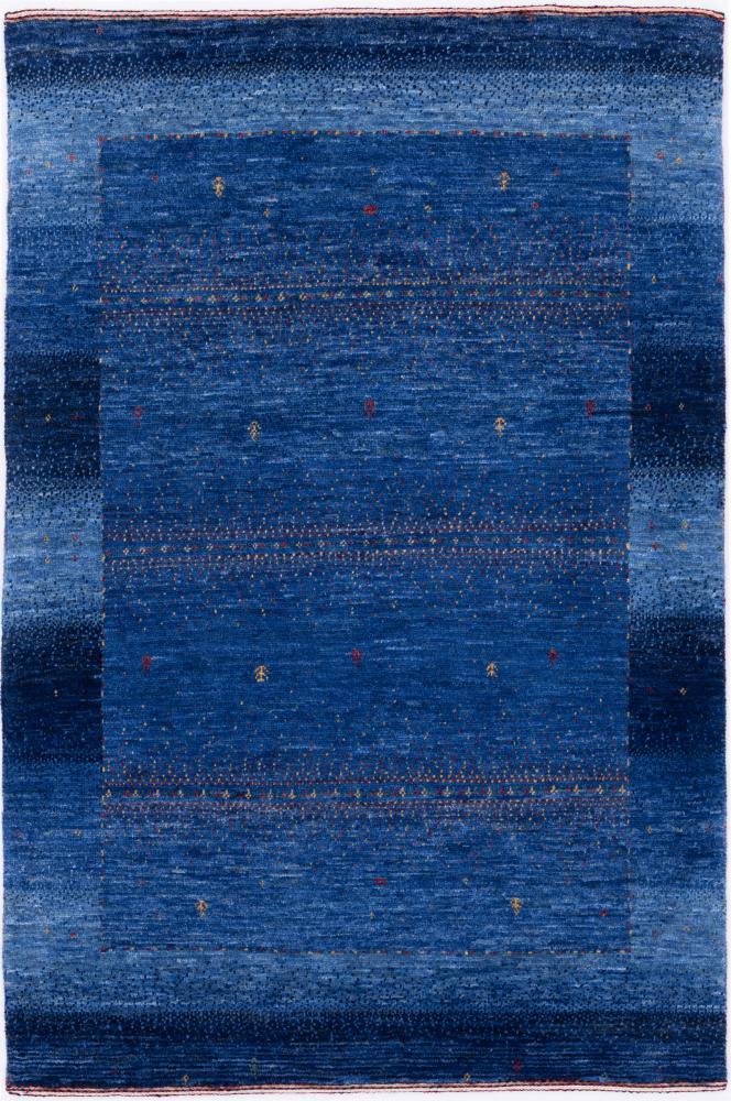 Tapis persan Persan Gabbeh Loribaft Essence 131x88 131x88, Tapis persan Noué à la main