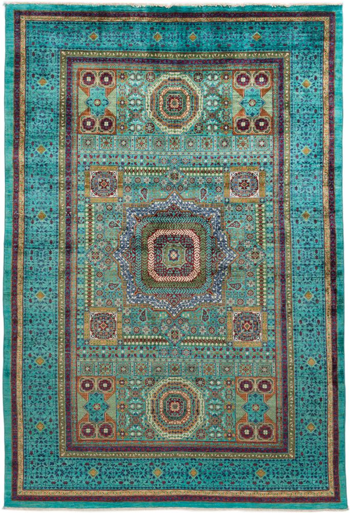 Afghan rug Mamluk 290x197 290x197, Persian Rug Knotted by hand