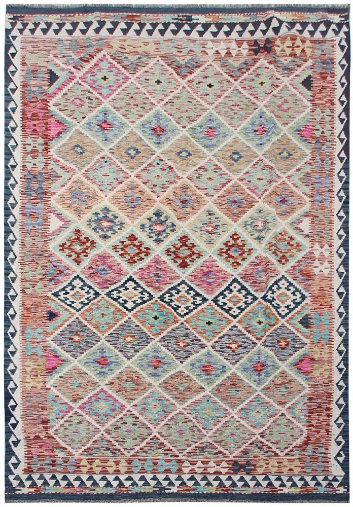 Tapete afegão Kilim Afegão 294x203 294x203, Tapete persa Tecido à mão