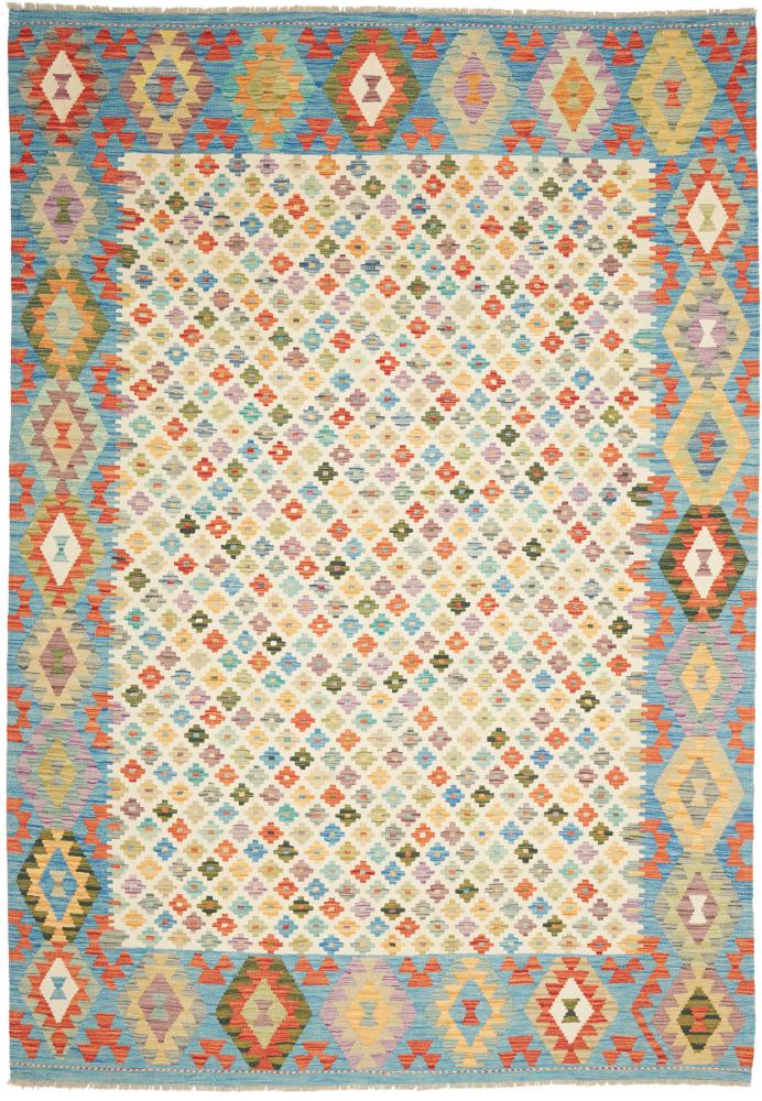 Afghansk tæppe Kelim Afghan 298x207 298x207, Persisk tæppe Håndvævet