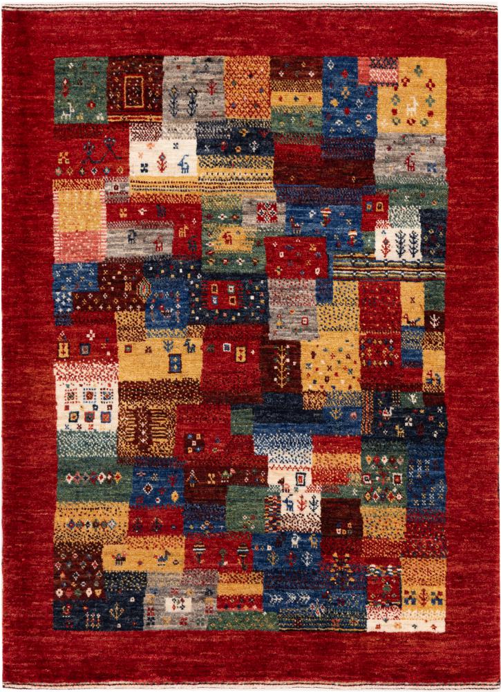 Perzisch tapijt Perzisch Gabbeh Loribaft Nowbaft 115x84 115x84, Perzisch tapijt Handgeknoopte