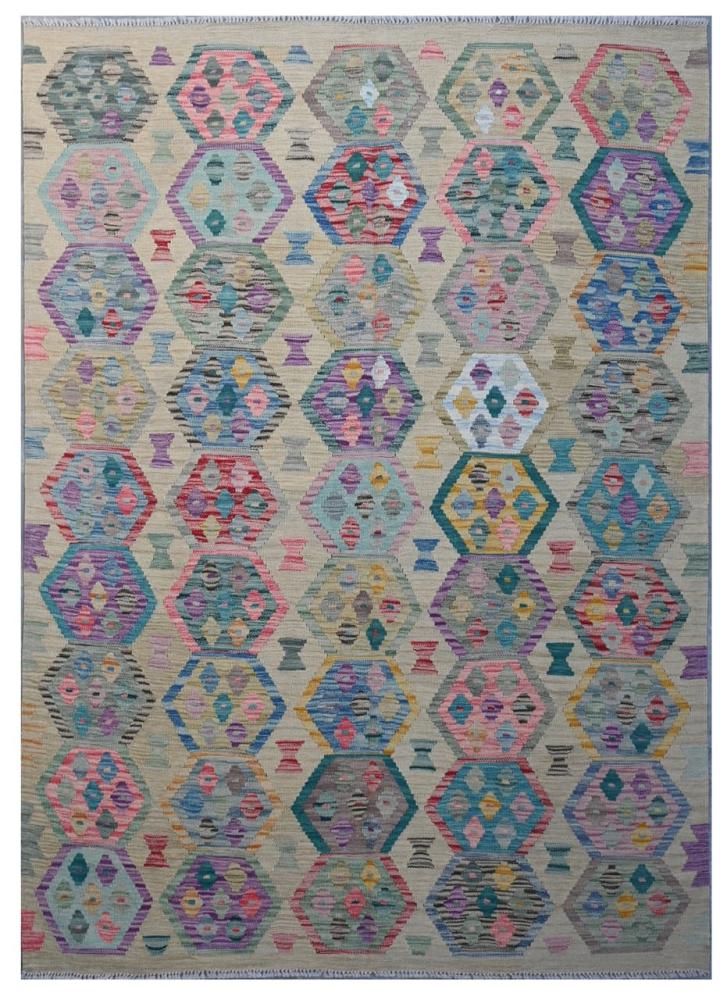 Afghan rug Kilim Afghan 243x177 243x177, Persian Rug Woven by hand