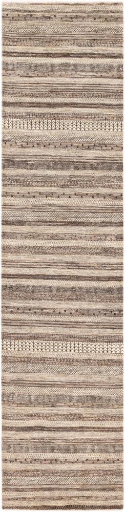 Persian Rug Persian Gabbeh Loribaft Tabiilbaft 11'0"x2'8" 11'0"x2'8", Persian Rug Knotted by hand