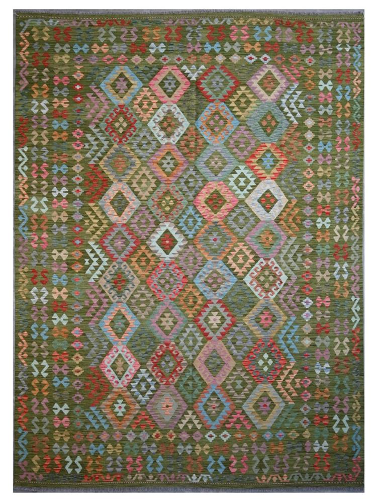 Alfombra afgana Kilim Afghan 344x246 344x246, Alfombra persa Tejido a mano