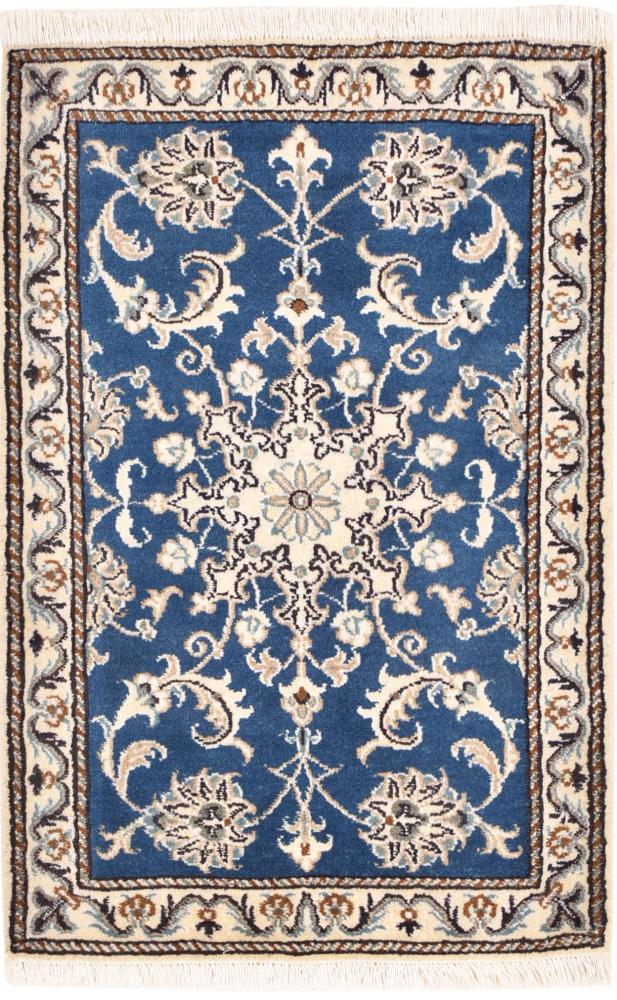 Tapis persan Naïn 89x61 89x61, Tapis persan Noué à la main
