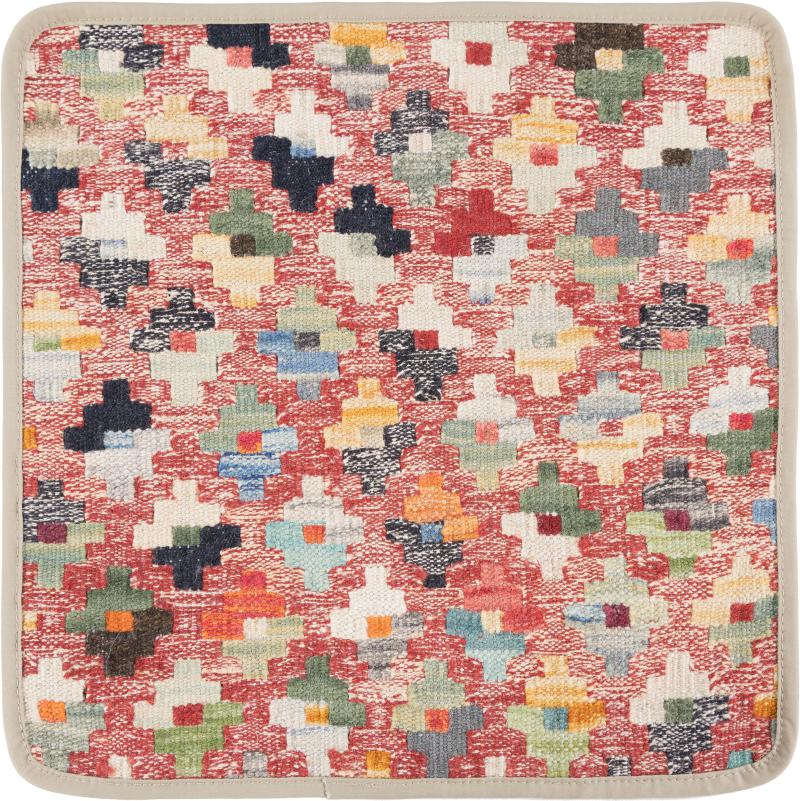 Tappeto Afgano Kilim Afghan Copricuscino 40x40 40x40, Tappeto persiano Annodato a mano