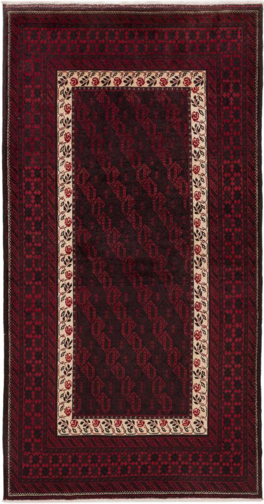 Tapis persan Baloutche 190x100 190x100, Tapis persan Noué à la main
