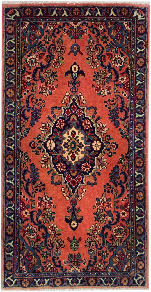 Tappeto persiano Saruk 149x77 149x77, Tappeto persiano Annodato a mano