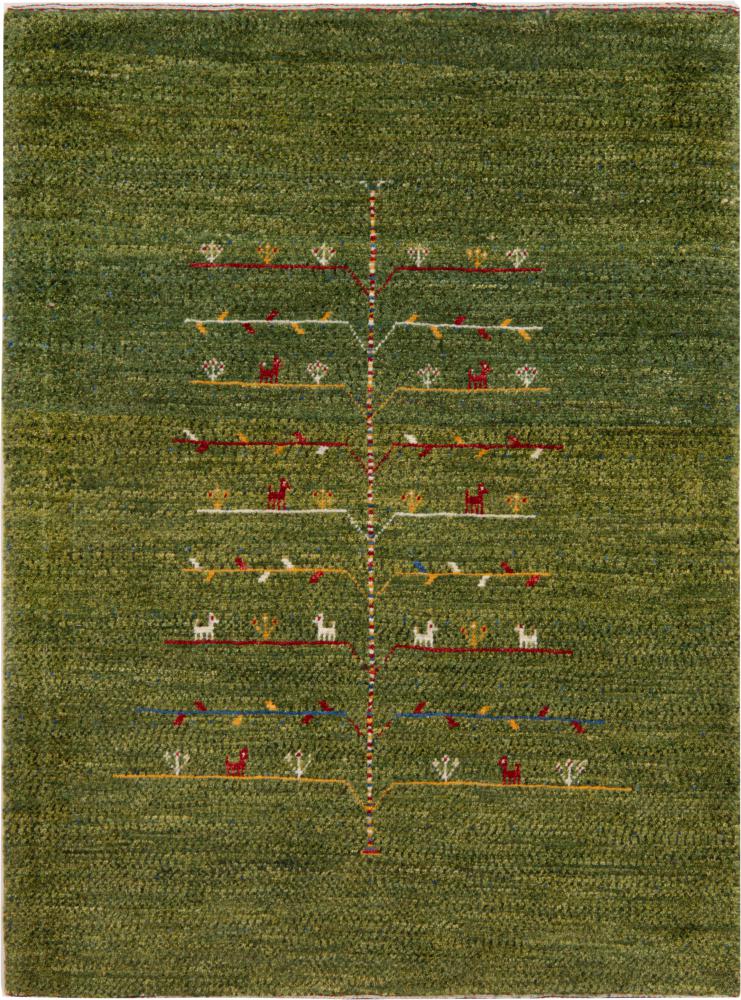 Tapis persan Persan Gabbeh Nomad 140x106 140x106, Tapis persan Noué à la main
