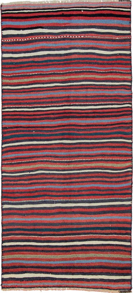 Tapete persa Kilim Fars 252x115 252x115, Tapete persa Tecido à mão