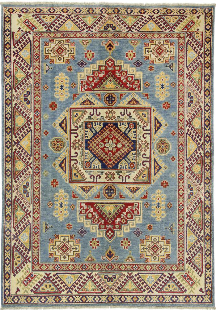 Tapis afghan Kazak 209x148 209x148, Tapis persan Noué à la main