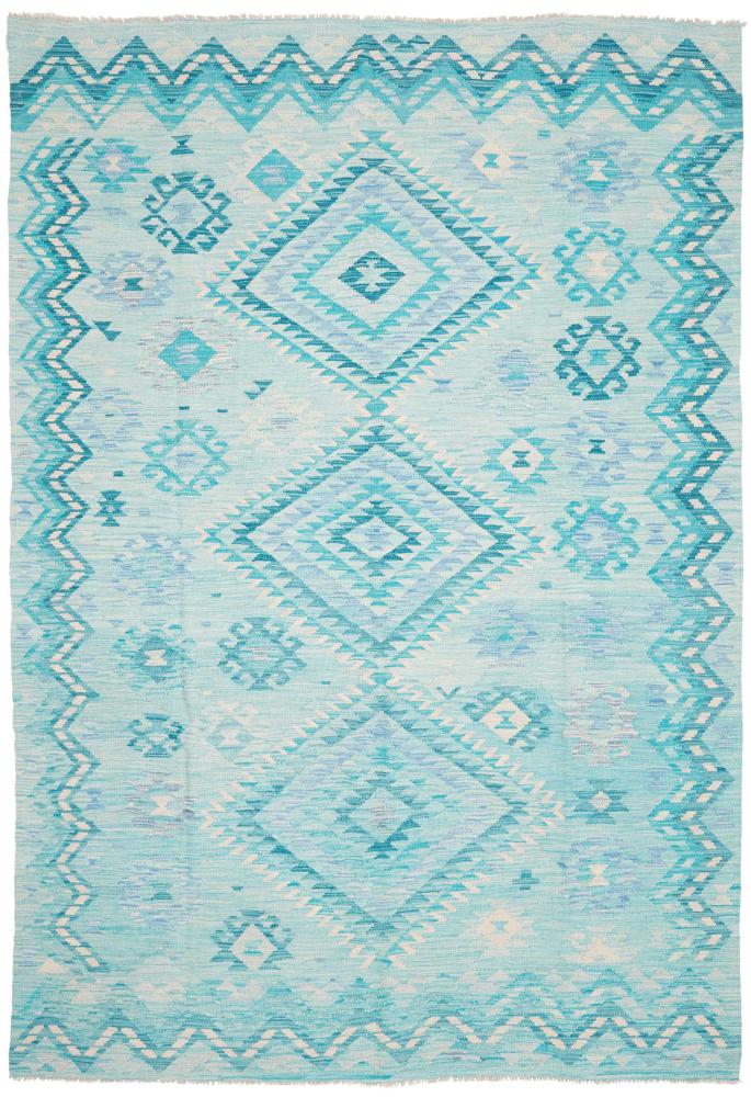 Tapis afghan Kilim Afghan 294x203 294x203, Tapis persan Tissé à la main