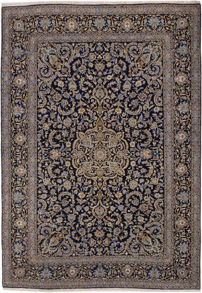 Tapis persan Kashan 375x267 375x267, Tapis persan Noué à la main