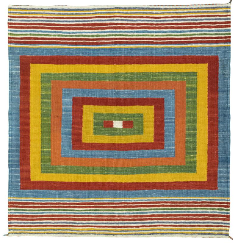 Tapis persan Elysian Delight 103x99 103x99, Tapis persan Tissé à la main