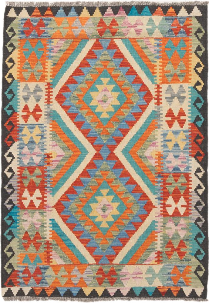 Tapete afegão Kilim Afegão 120x88 120x88, Tapete persa Tecido à mão