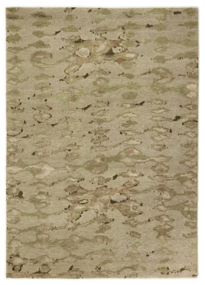 Indo rug Future Echo 11'5"x8'2" 11'5"x8'2", Persian Rug Knotted by hand