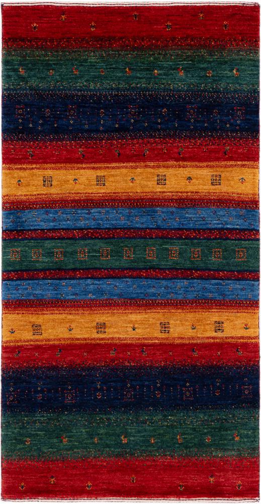 Persian rug Persian Gabbeh Loribaft Essence 137x70 137x70, Persian rug Hand-knotted