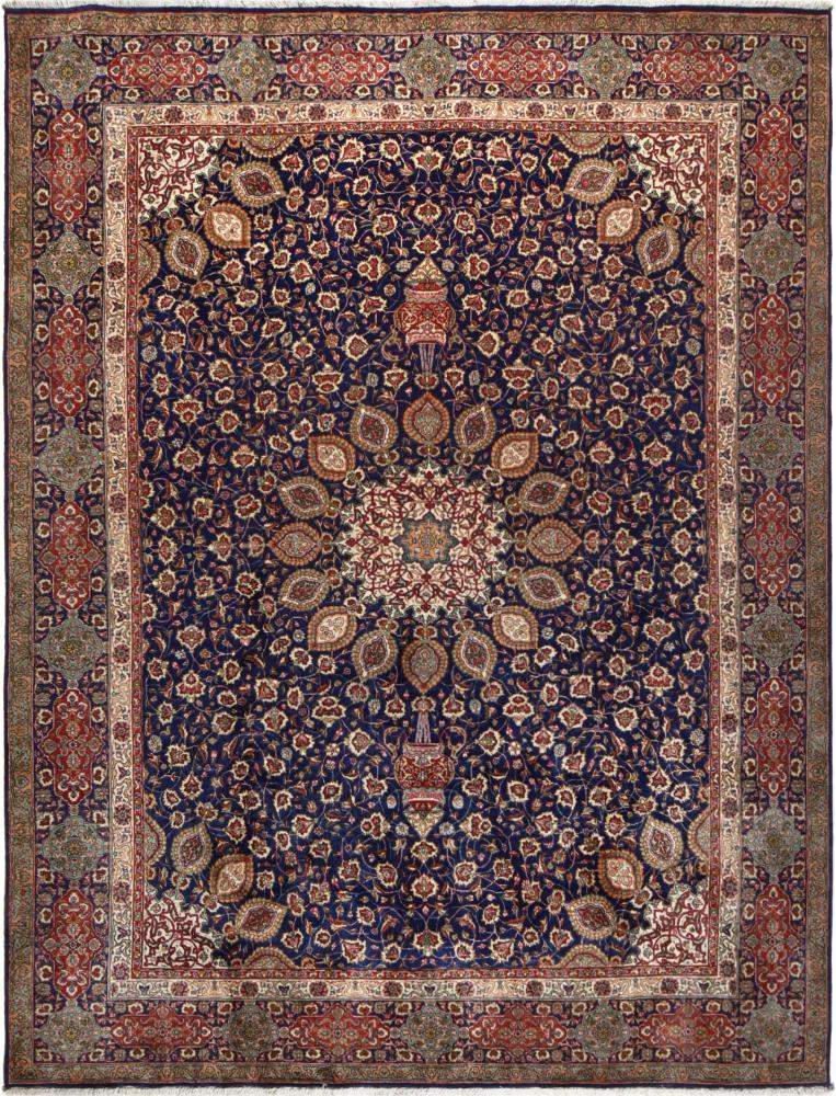 Tappeto persiano Tabriz 40Raj 386x296 386x296, Tappeto persiano Annodato a mano