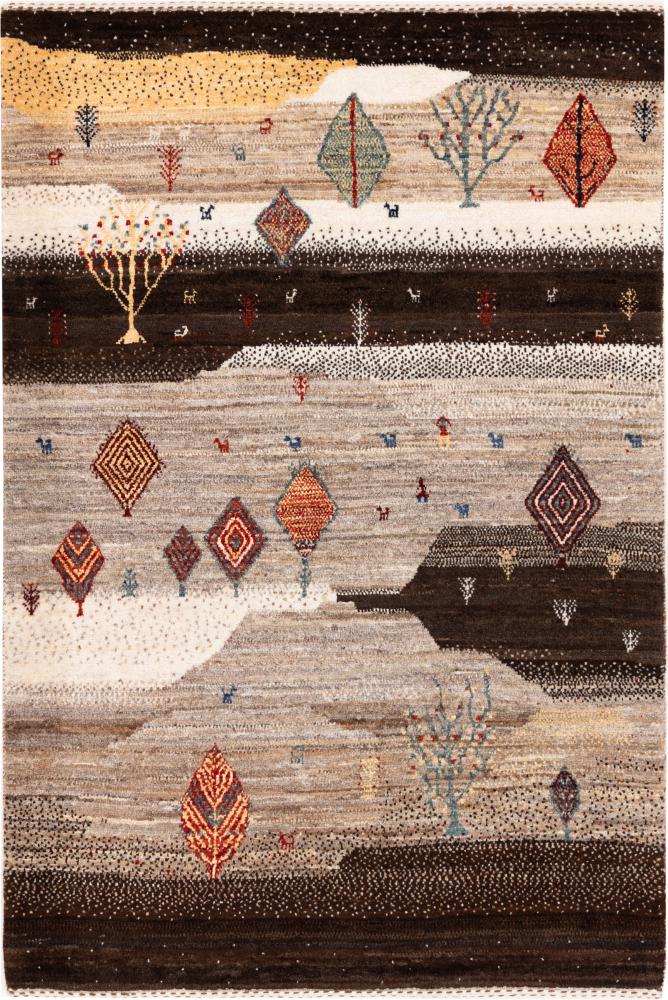 Perzisch tapijt Perzisch Gabbeh Loribaft Nowbaft 132x91 132x91, Perzisch tapijt Handgeknoopte