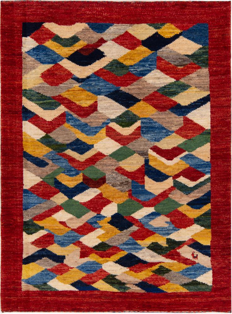 Tappeto persiano Persia Gabbeh Nomad 141x107 141x107, Tappeto persiano Annodato a mano