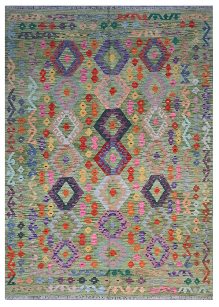 Afghan rug Kilim Afghan 249x177 249x177, Persian Rug Woven by hand