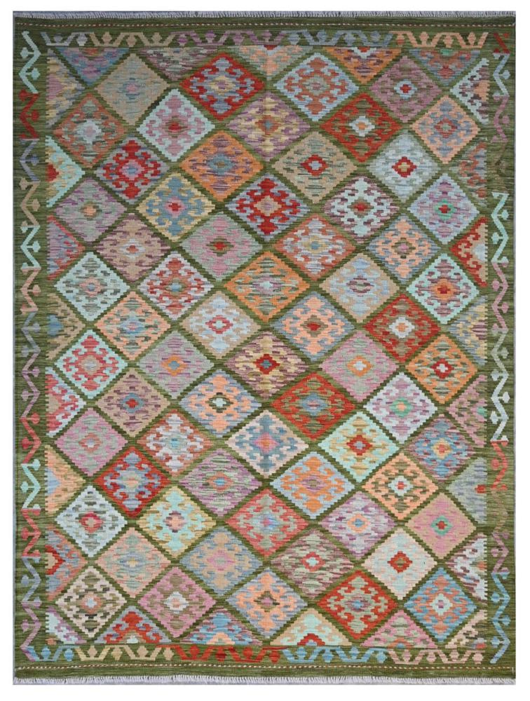 Afghan rug Kilim Afghan 254x182 254x182, Persian Rug Woven by hand