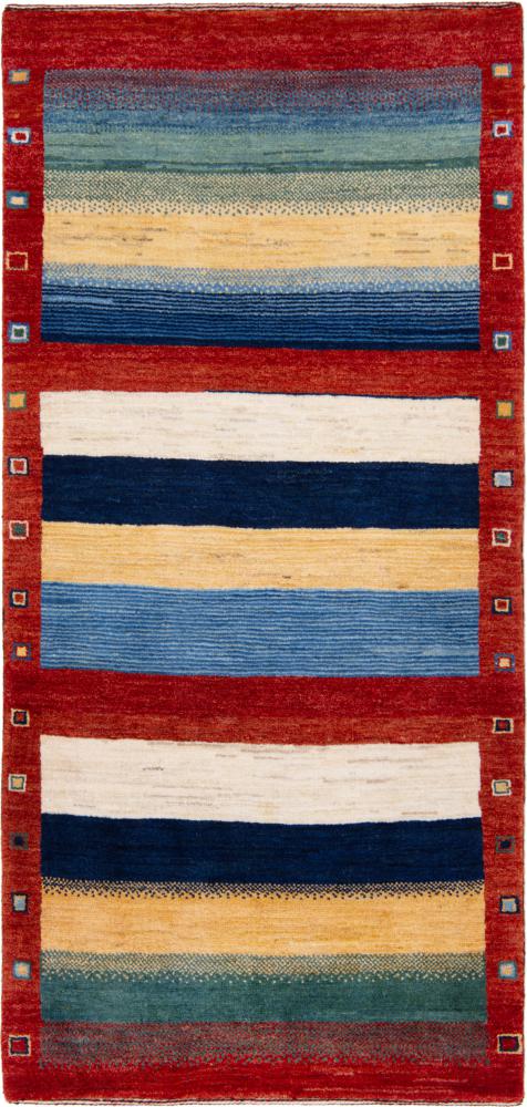 Persisk teppe Persia Gabbeh Kashkuli Banafsheh 168x79 168x79, Persisk teppe Knyttet for hånd