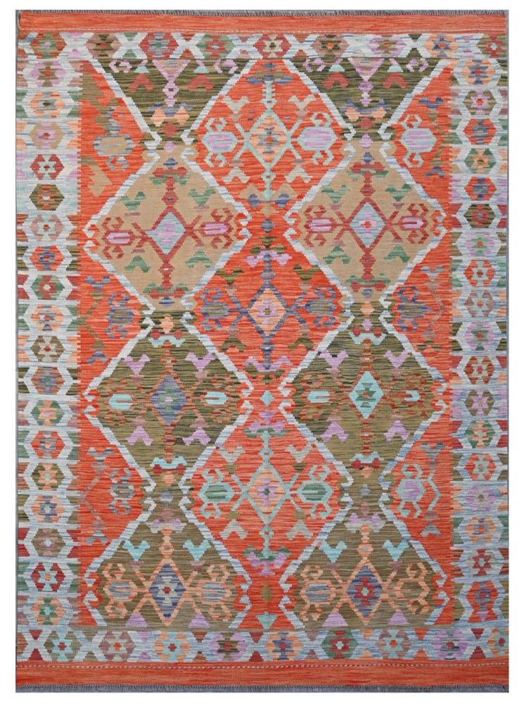 Afghan rug Kilim Afghan 251x183 251x183, Persian Rug Woven by hand
