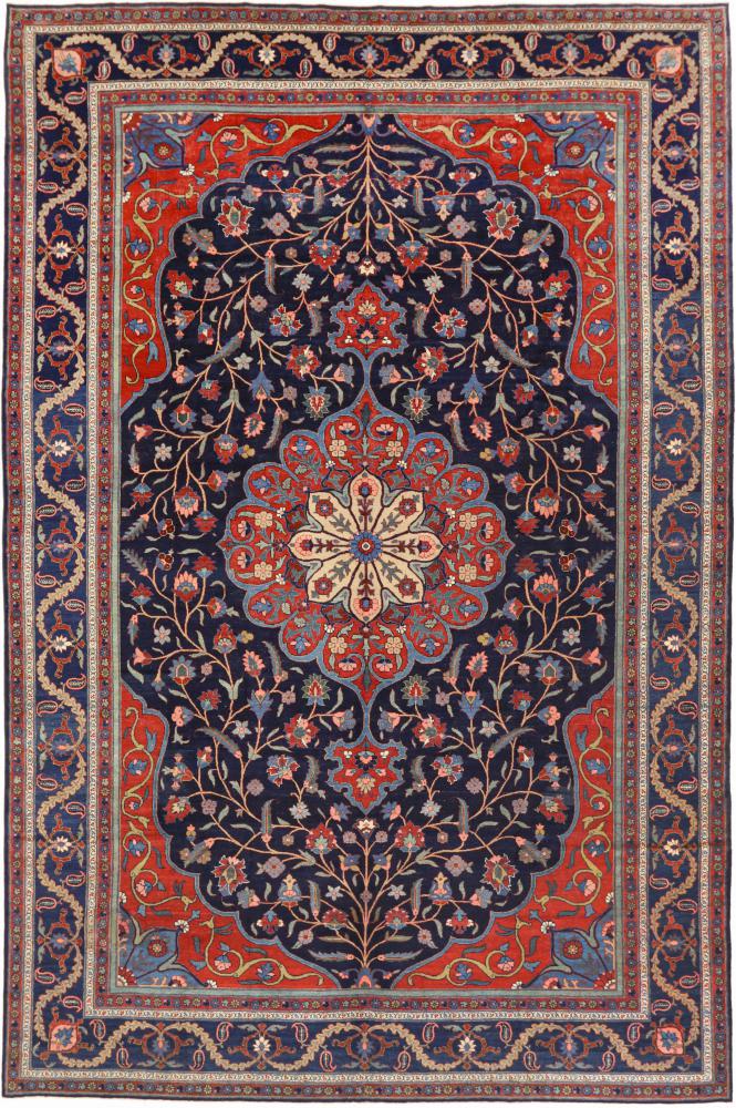 Persian Rug Tabriz Old 438x292 438x292, Persian Rug Knotted by hand