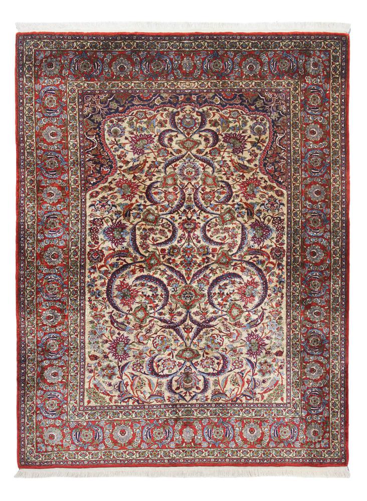 Persian Rug Isfahan Antique 189x139 189x139, Persian Rug Knotted by hand